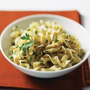 Buttered Parsley Noodles Recipe