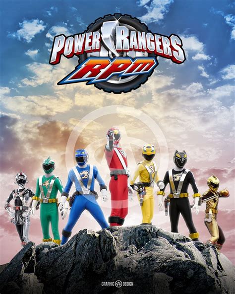 8+x+10+glossy+print+of+the+legendary+Power+Rangers+RPM. | Power rangers, Ranger, Power rangers rpm