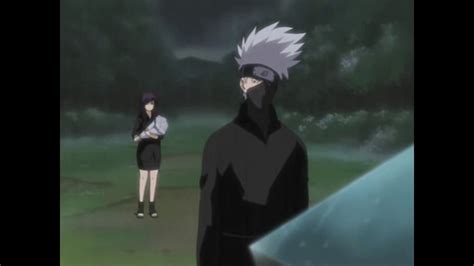 Kakashi during the 3rd Hokage's funeral (dubbed) - YouTube