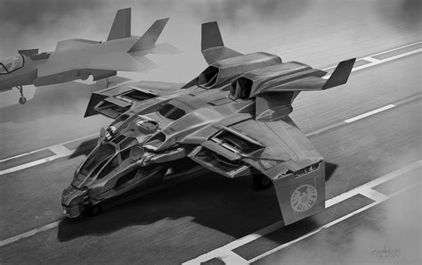 Quinjet - The Avengers Concept Art | Concept art, Concept ships ...