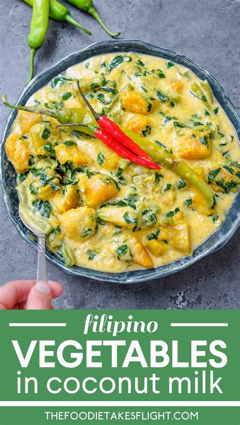 Filipino Ginataang Gulay (Vegetables in Coconut Milk) | Kochen, Kochbuch