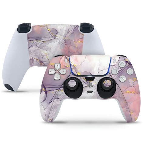 PlayStation 5 Controller Skin - Purple Shaded Marble Design – SkinsLegend