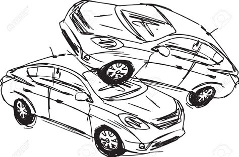 Car Crash Sketch at PaintingValley.com | Explore collection of Car Crash Sketch