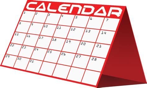 Free Calendar Image - Cliparts.co