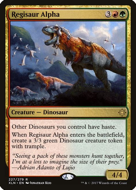 Regisaur Alpha · Ixalan (XLN) #227 · Scryfall Magic The Gathering Search