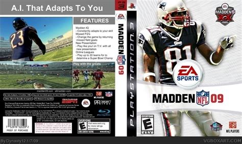 MADDEN 09 PlayStation 3 Box Art Cover by Dynasty12