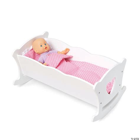 Wildkin Doll Cradle - White | Oriental Trading