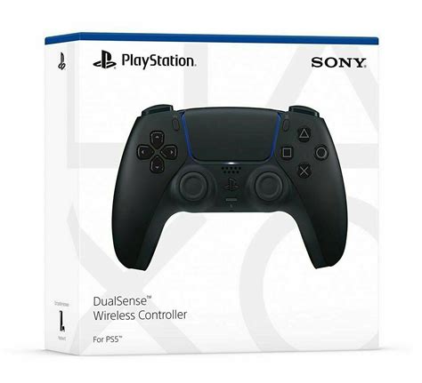 Black Sony Playstation 5 DualSense Wireless Controller [OEM] - Double ...