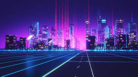 Retrowave City Wallpapers - Wallpaper Cave