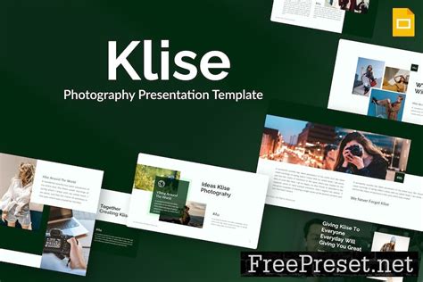 Klise Minimalist Photography Google Slide Template EUMABQX