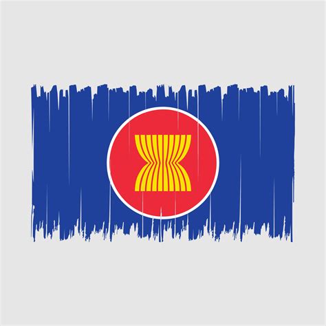 Asean Flag Brush 16026473 Vector Art at Vecteezy