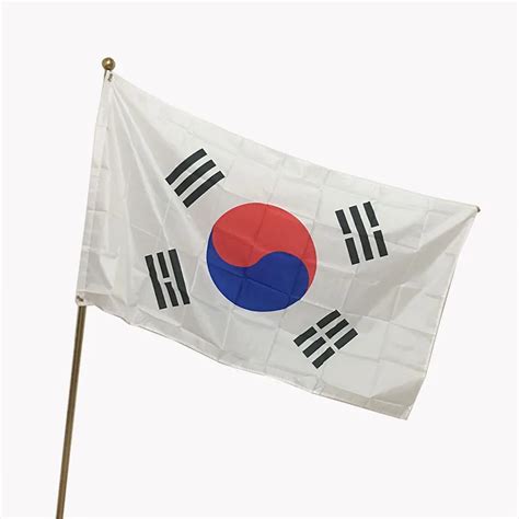 free shipping polyester printing 3ft * 5ft Korea flag High quality banner-in Flags, Banners ...