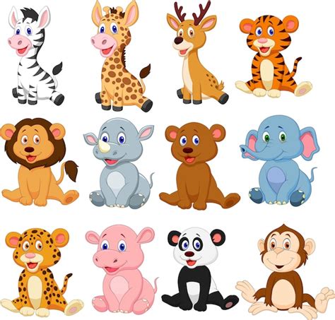 Cartoon Animals Images - Free Download on Freepik