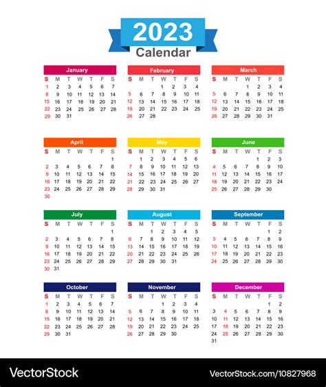 Large 2023 Calendar Printable - Time and Date Calendar 2023 Canada