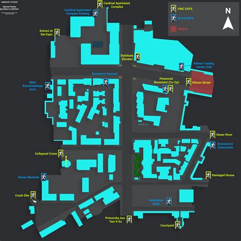 Streets Second Iteration Map, With Extracts. (PS. It's very simplified I know. But it'll get the ...