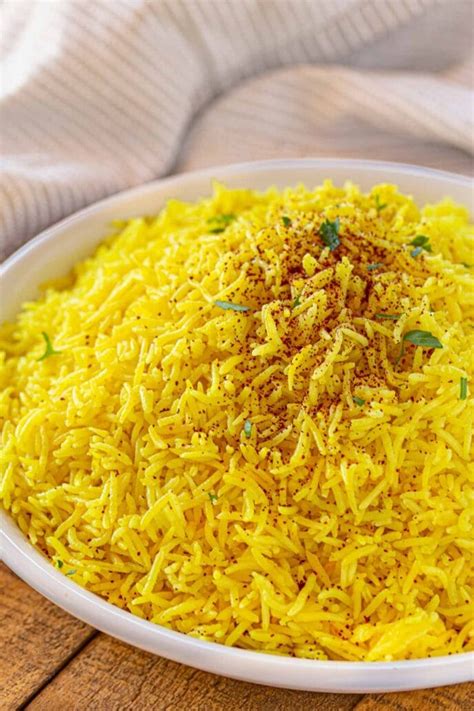 Persian Yellow Rice Recipe - Dinner, then Dessert