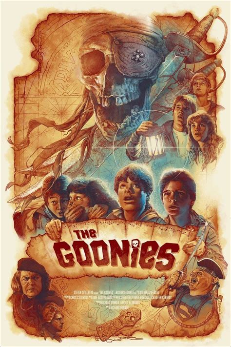 The Goonies Movie Poster Re Print 19x13 FREE SHIPPING 4026 - Etsy ...