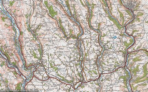 Historic Ordnance Survey Map of Bargoed, 1919