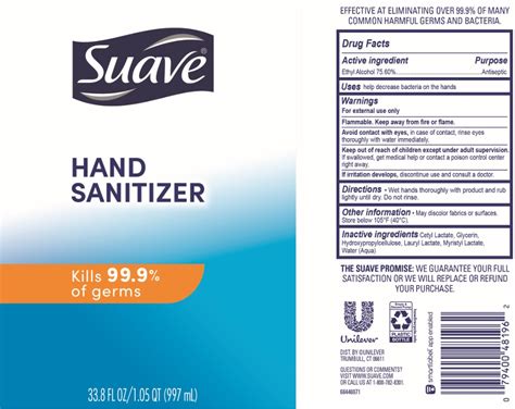 Suave Hand Sanitizer