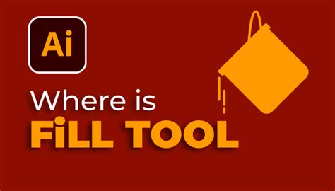 Where is the Fill Tool in Illustrator - ezGYD.com