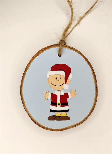 Snoopy Ornaments Snoopy Classic Christmas Ornaments Wood - Etsy