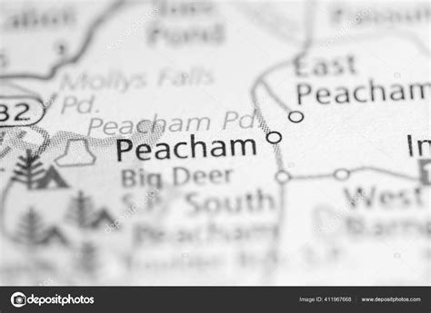 Peacham Vermont Usa Map Stock Photo by ©aliceinwonderland2020 411967668