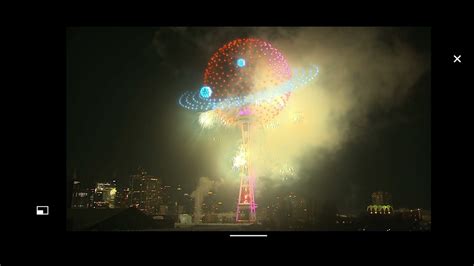 Space Needle Fireworks 2021-2022 || Happy New Year || Seattle - YouTube