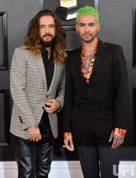 Tom Kaulitz and Bill Kaulitz arrive for the 62nd annual Grammy Awards in Los Angeles - UPI.com