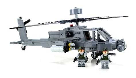 Custom Army Attack Helicopter made with real LEGO® bricks Apache | eBay