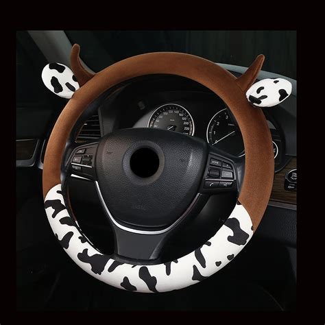 Cow Steering Wheel Cover Animal Steering Wheel Cover Plush | Etsy