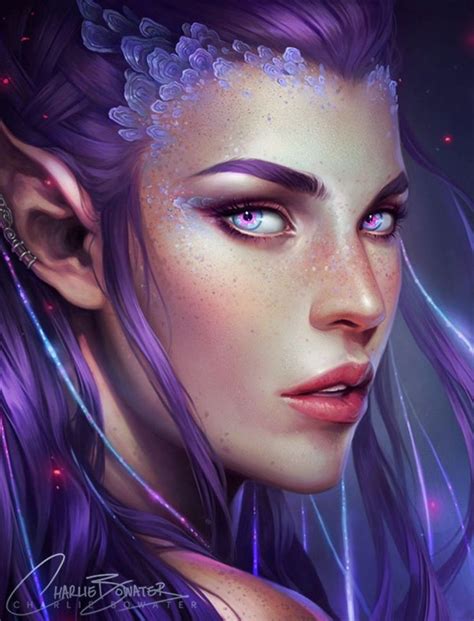 Charlie Bowater | Digital Painting & Art Inspiration on Paintable.cc | Elves fantasy, Female art ...