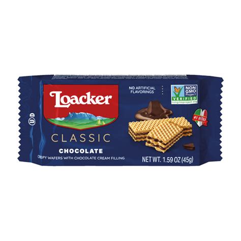 Loacker Wafer Classic Chocolate 45 gm – OLIVE LAND