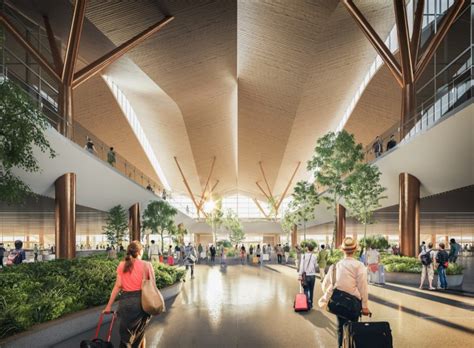 Pittsburgh International Airport bases new terminal design on nature, technology and community