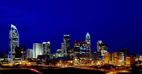 Charlotte Skyline Wallpaper