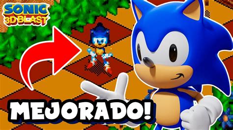 😮EL CREADOR MEJORÓ EL JUEGO | SONIC 3D BLAST DX | Sergindsegasonic - YouTube