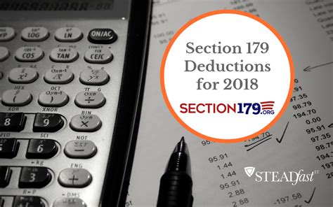 Facts about the Section 179 tax deduction - STEADfastIT IT MSP