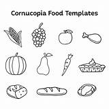 Cornucopia Printable Coloring Pages sketch template