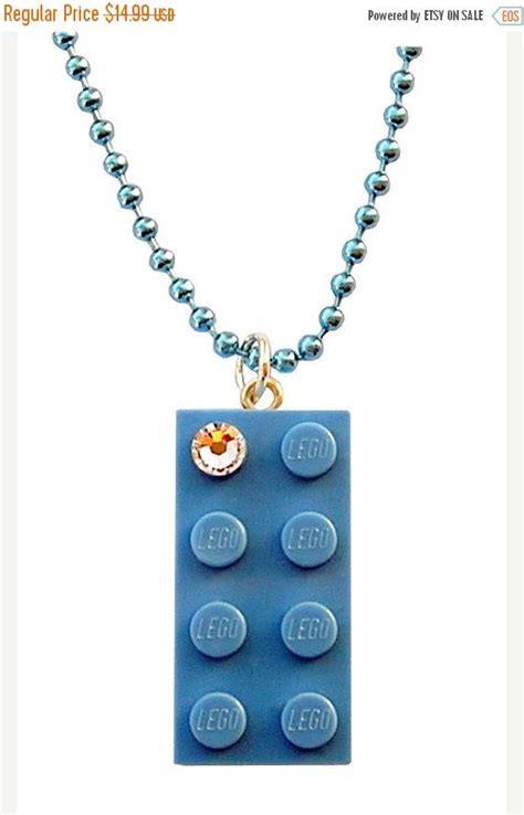 Light Blue LEGO® Brick 2x4 With a Blue SWAROVSKI® Crystal on a - Etsy Israel | Swarovski ...