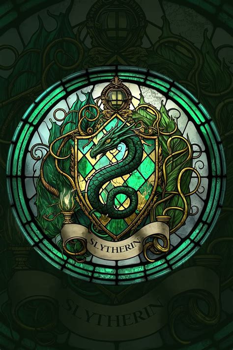 Harry Potter Slytherin House Crest