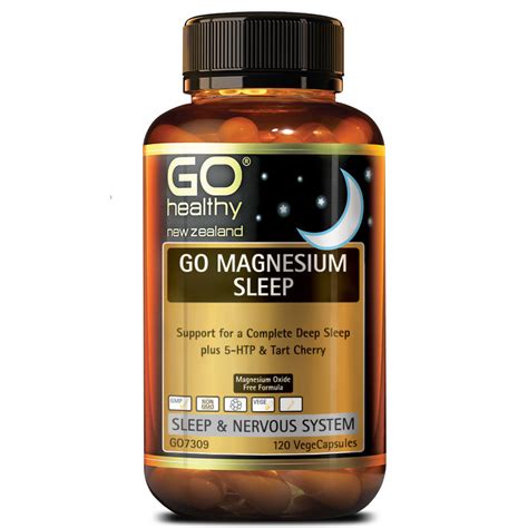 GO Healthy Magnesium Sleep, 120 capsules | GO Healthy | Guardian Singapore