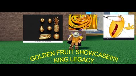 King Legacy (GOLD FRUIT) Showcase - YouTube