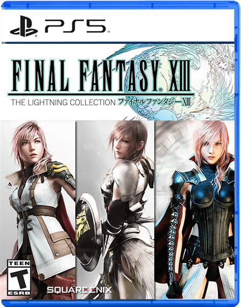 Made a XIII trilogy remaster boxart : FinalFantasy