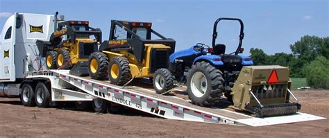 Landoll Traveling Axle Trailers. The 440A has a capacity of up to 40 tons