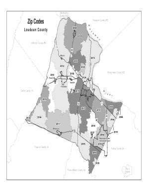 Loudoun County Zip Code Map - Hiking In Map