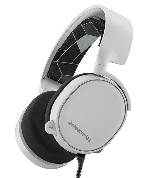 SteelSeries Arctis 3 White Wired Virtual 7.1 Gaming Headset - Wootware