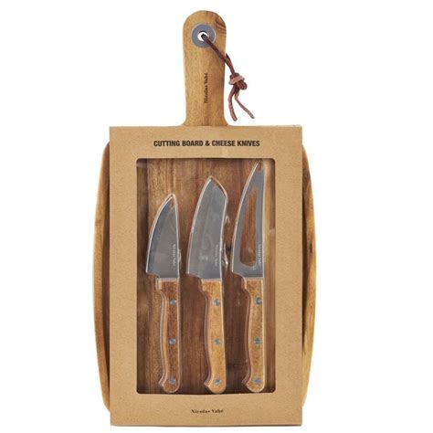 cheese board and set of three cheese knives by all things brighton beautiful ...