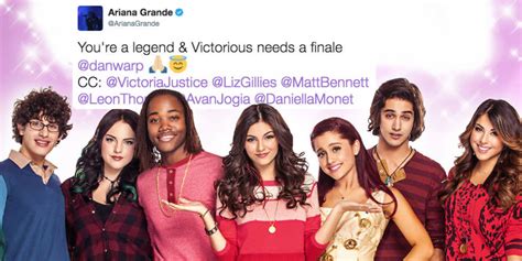 Ariana Grande Just Demanded a "Victorious" Reunion Episode and the Whole Cast is Down