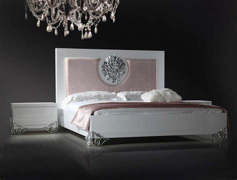 Modern White Lacquer Bedroom Sets / Modrest san marino modern white bedroom set.