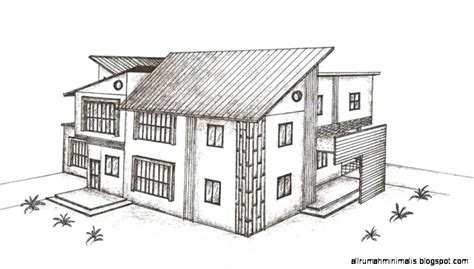 Sketsa Gambar Rumah | Design Rumah Minimalis