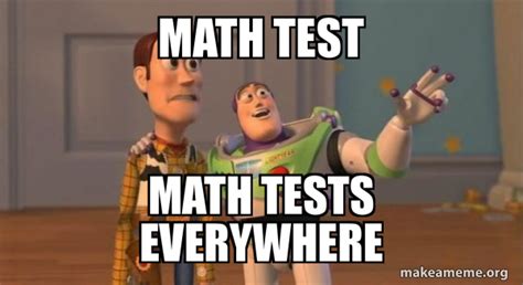 Math Test Memes